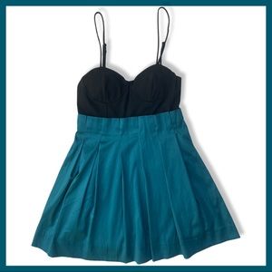 NWT Black and Emerald Dress